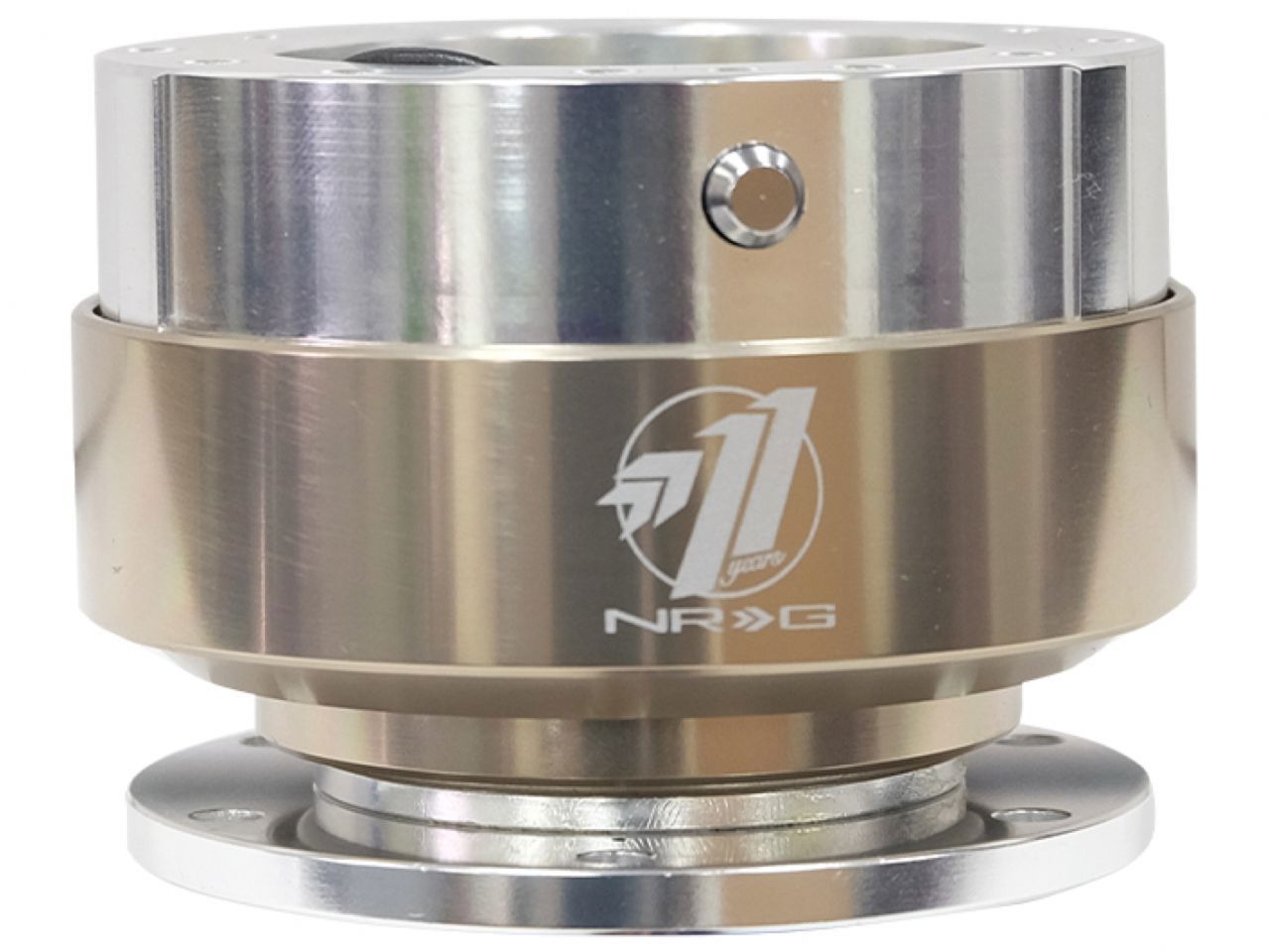 NRG Quick Release-Silver Body/Titanium Chrome Ring