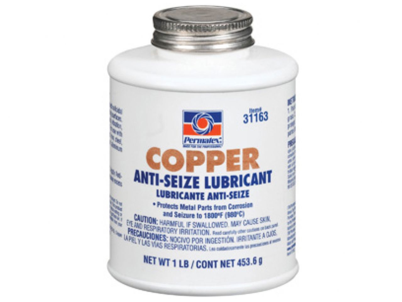 Permatex Copper Anti-Seize Lubricant , 8 oz brush top bottle, Each