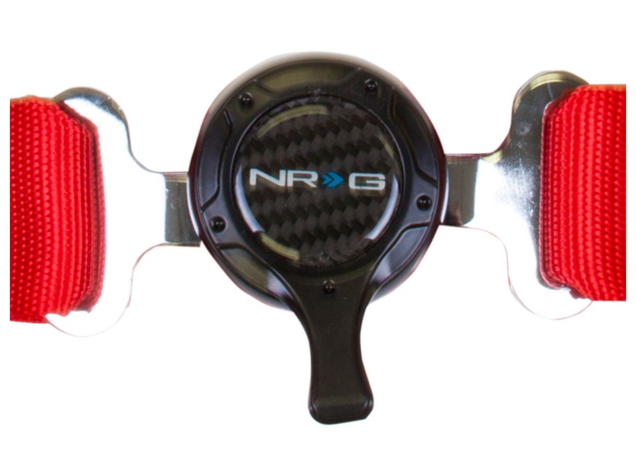 NRG 4 Point Seat Belt Harness / Cam Lock- Red