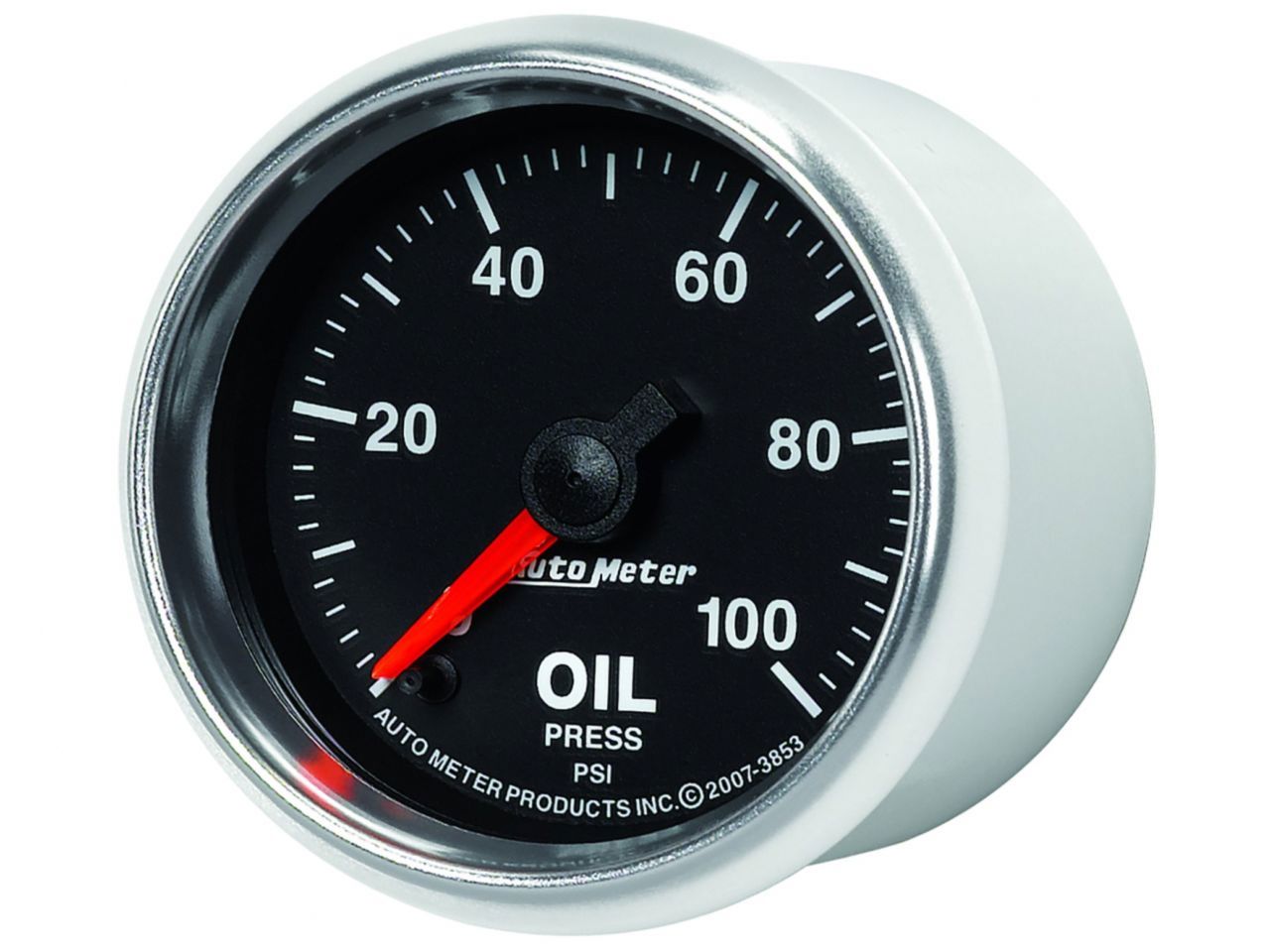 Autometer Gauge, Oil Pressure, 2 1/16", 100PSI, Digital Stepper Motor GS