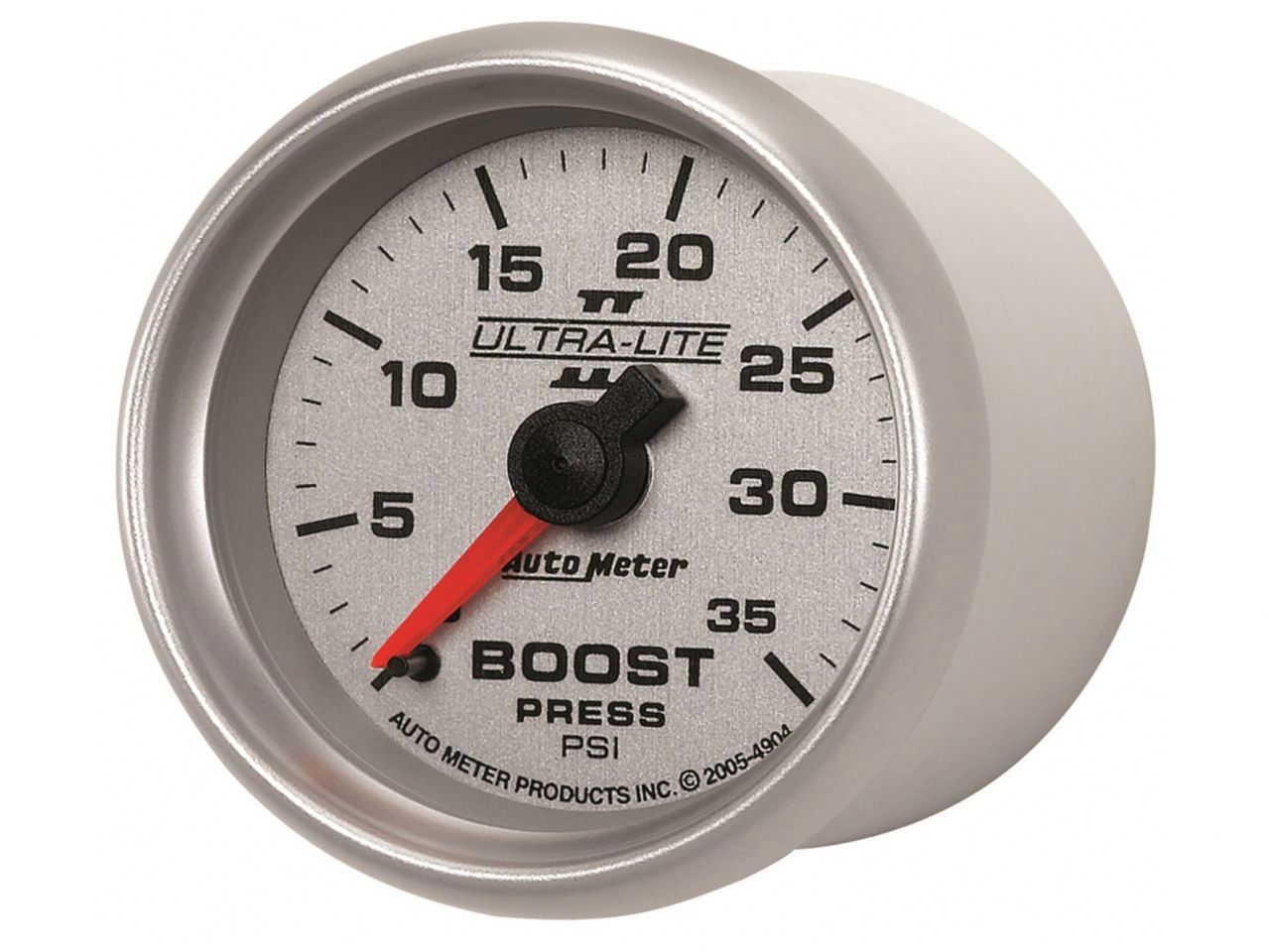 Autometer Gauge, Boost, 2 1/16", 35psi, Mechanical, Ultra-lite II