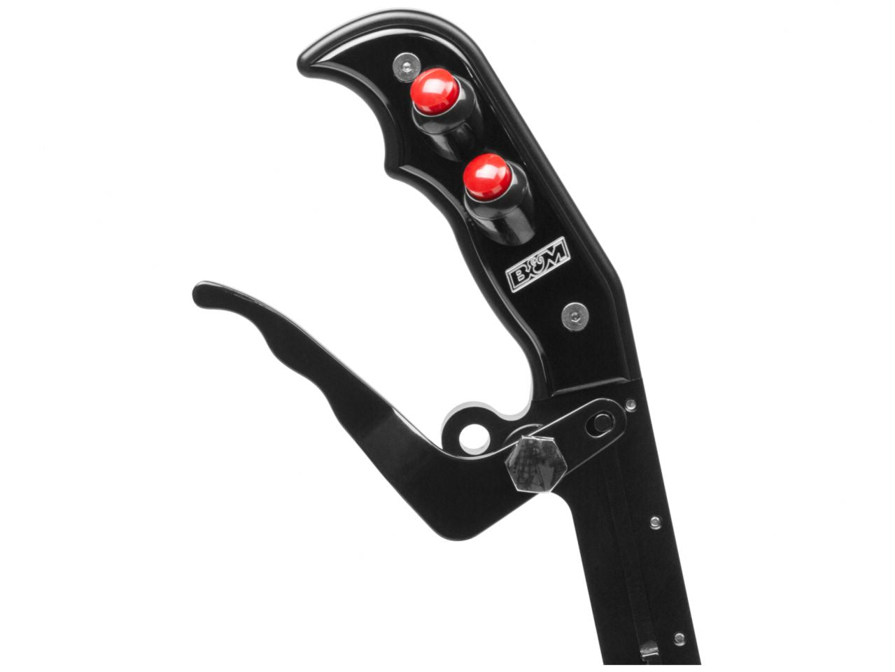 B&M Racing Grip Plate, Two Button, Magnum Grip Pro Stick, Left Side.