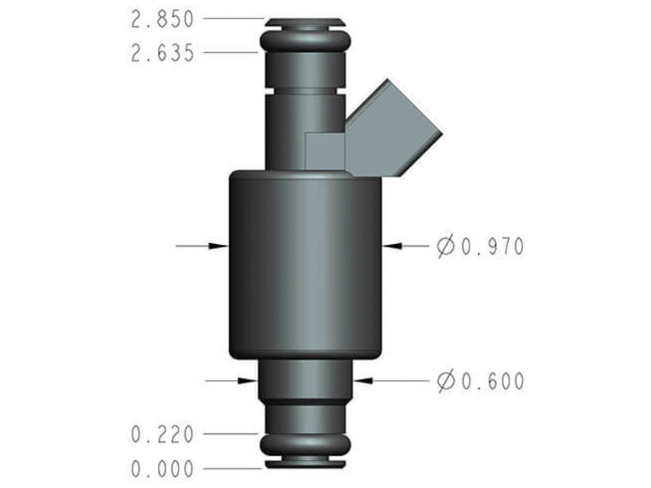 Holley 30 LB/HR Performance Fuel Injector - Individual