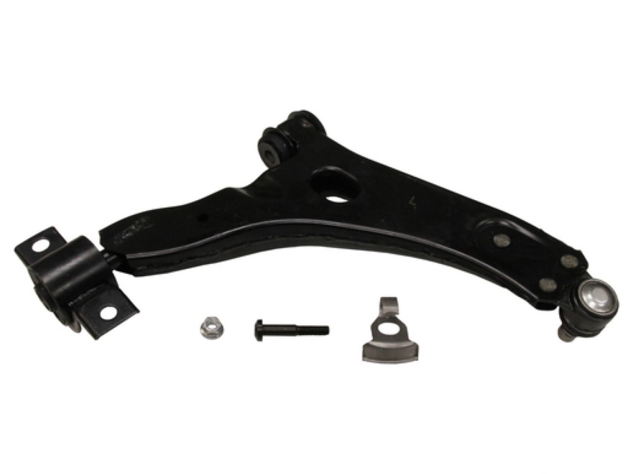 Moog Control Arm, Front Lower, Driver Side, Steel, Black, Ford, Each