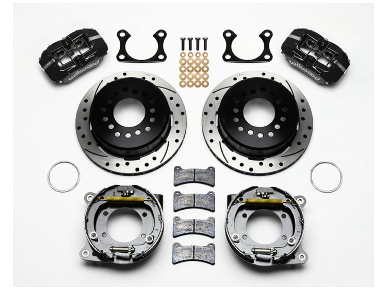 Wilwood FDP-LP 11.00" P-Brake Kit, Drilled, Big Ford 2.36" Offset