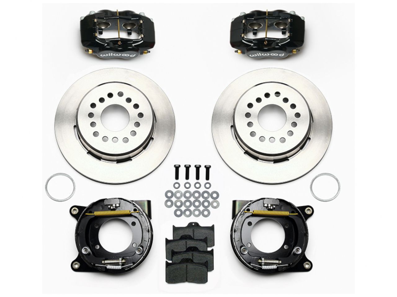 Wilwood FDL P/S Park Brake Kit, Chevy 12 Bolt w/ C-Clips