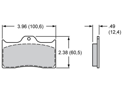Wilwood Pad,7112A,Bedded,DL,Polymatrix,Axel Set