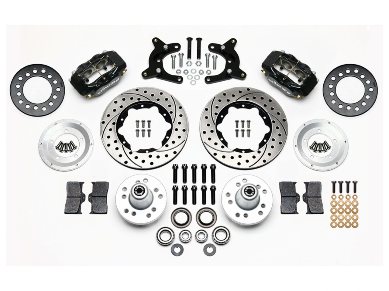 Wilwood FDL Front Kit, 11.00", Drilled, 62-72 CDP A Body - 9" Drum