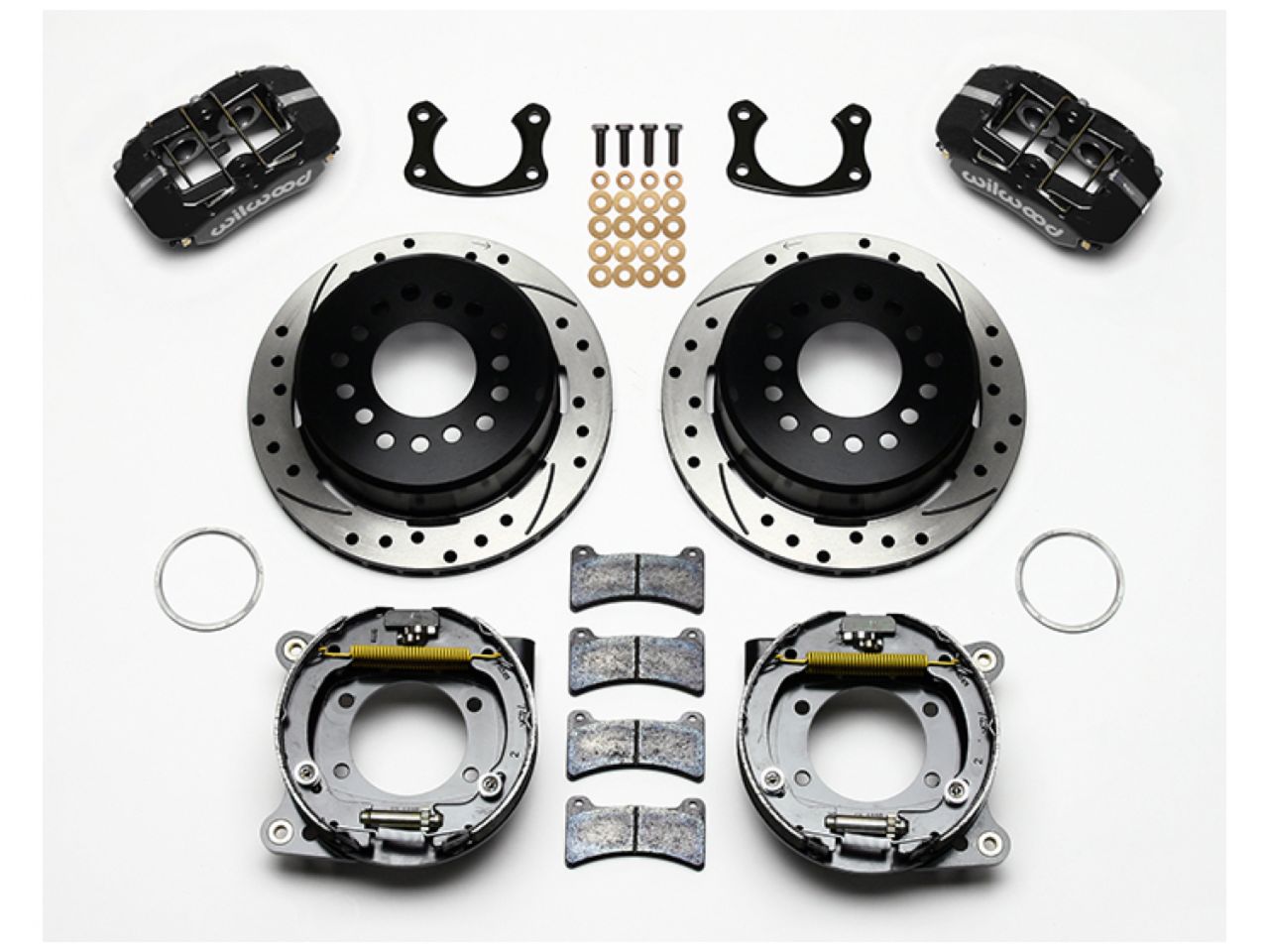 Wilwood FDP-LP 11.00" P-Brake Kit, Drilled, Small Ford 2.50" Offset