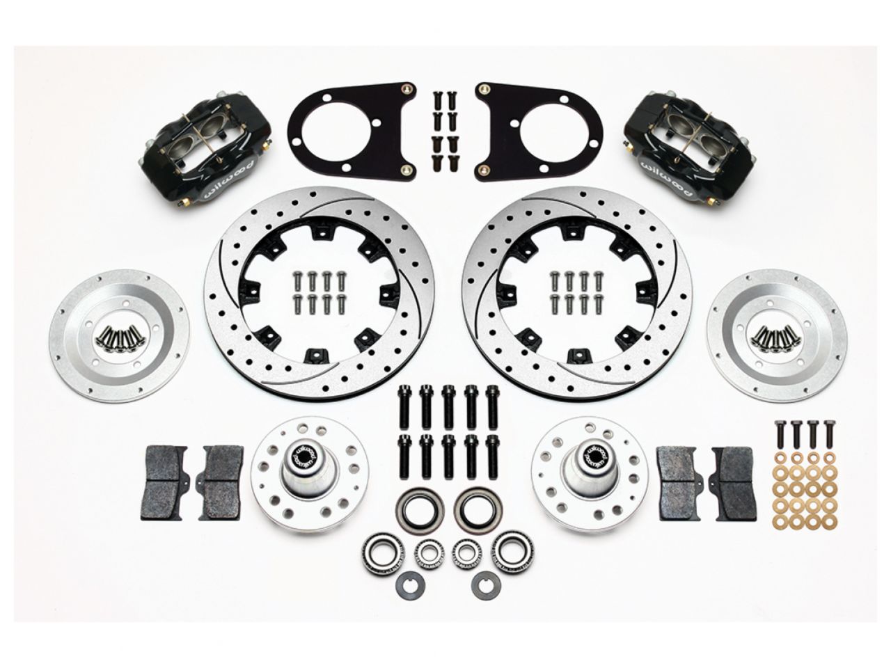 Wilwood FDL Front Kit, 12.19", Drilled, 37-48 Ford Psgr. Car Spindle