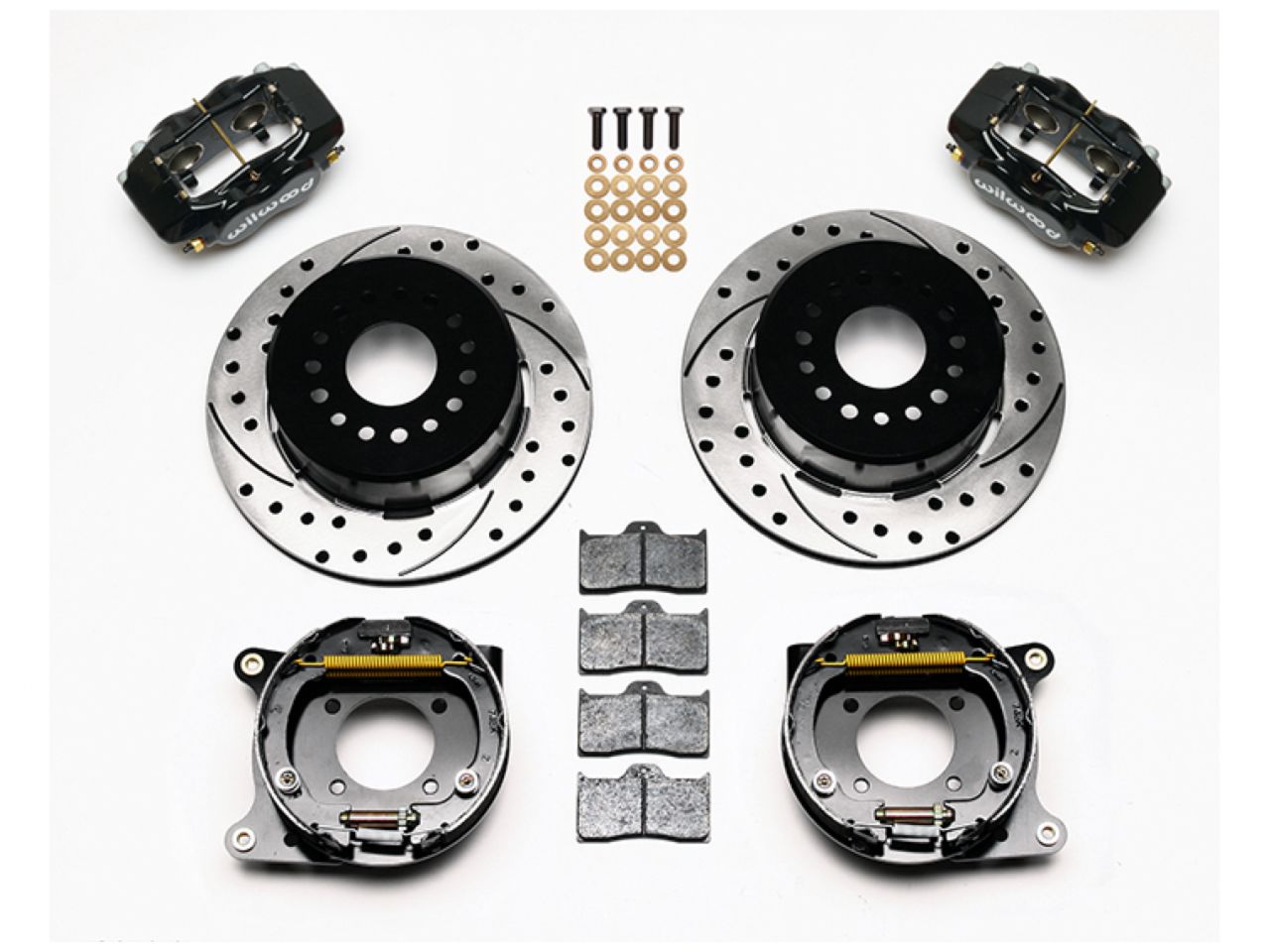 Wilwood FDL P/S Park Brake Kit, Drilled, 93-97 Camaro/Firebird