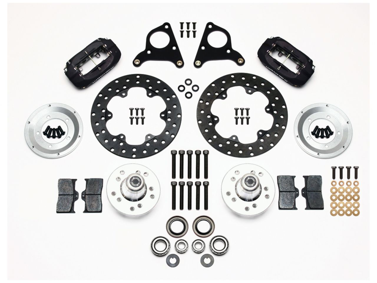 Wilwood FDL Front Drag Kit, Drilled Rotor, CPD 73-80 A, E, B, All F w/Disc