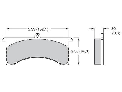 Wilwood Pad 7812-30 DP .49 THK