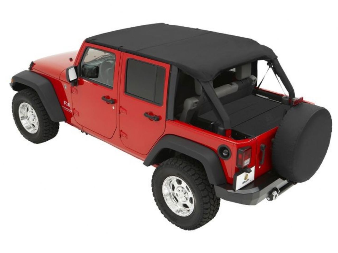 Bestop Jeep 07-09 Wrangler Unlimited; Safari (Extended Length)