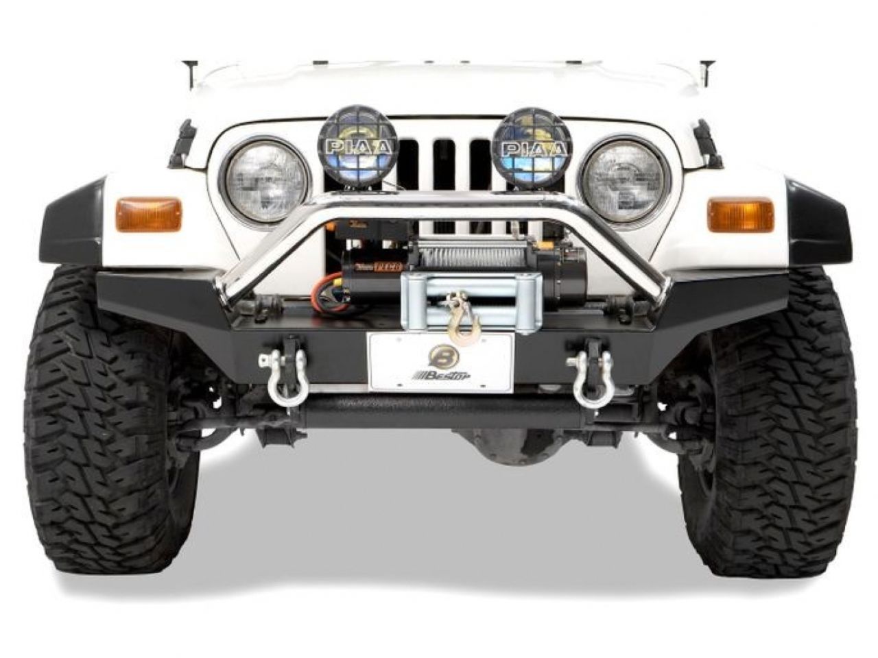 Bestop Jeep 97-06 Wrangler;Full-width,High-Access Design for Better Clearance