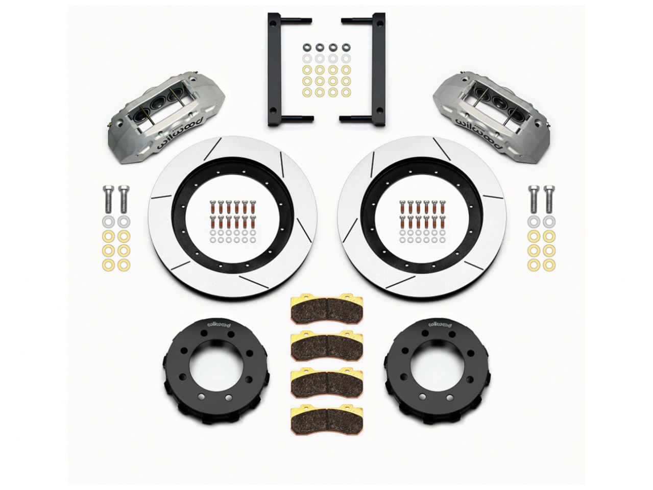 Wilwood TX6R Front Kit, 16.00", Clear Ano, 2005-2012 Ford F250/F350 4WD