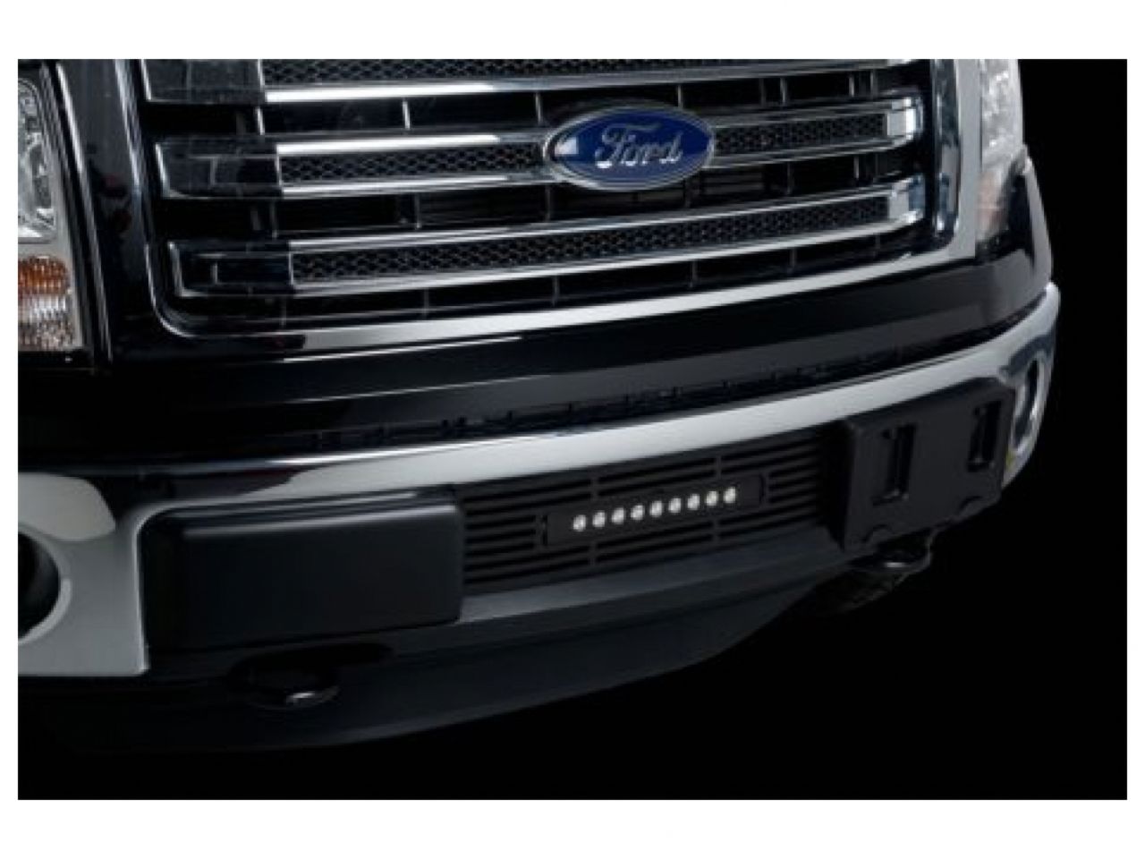 Putco 2011-2014, Ford F150 - EcoBoost Grille - Black SS Bar and 10" Luminix