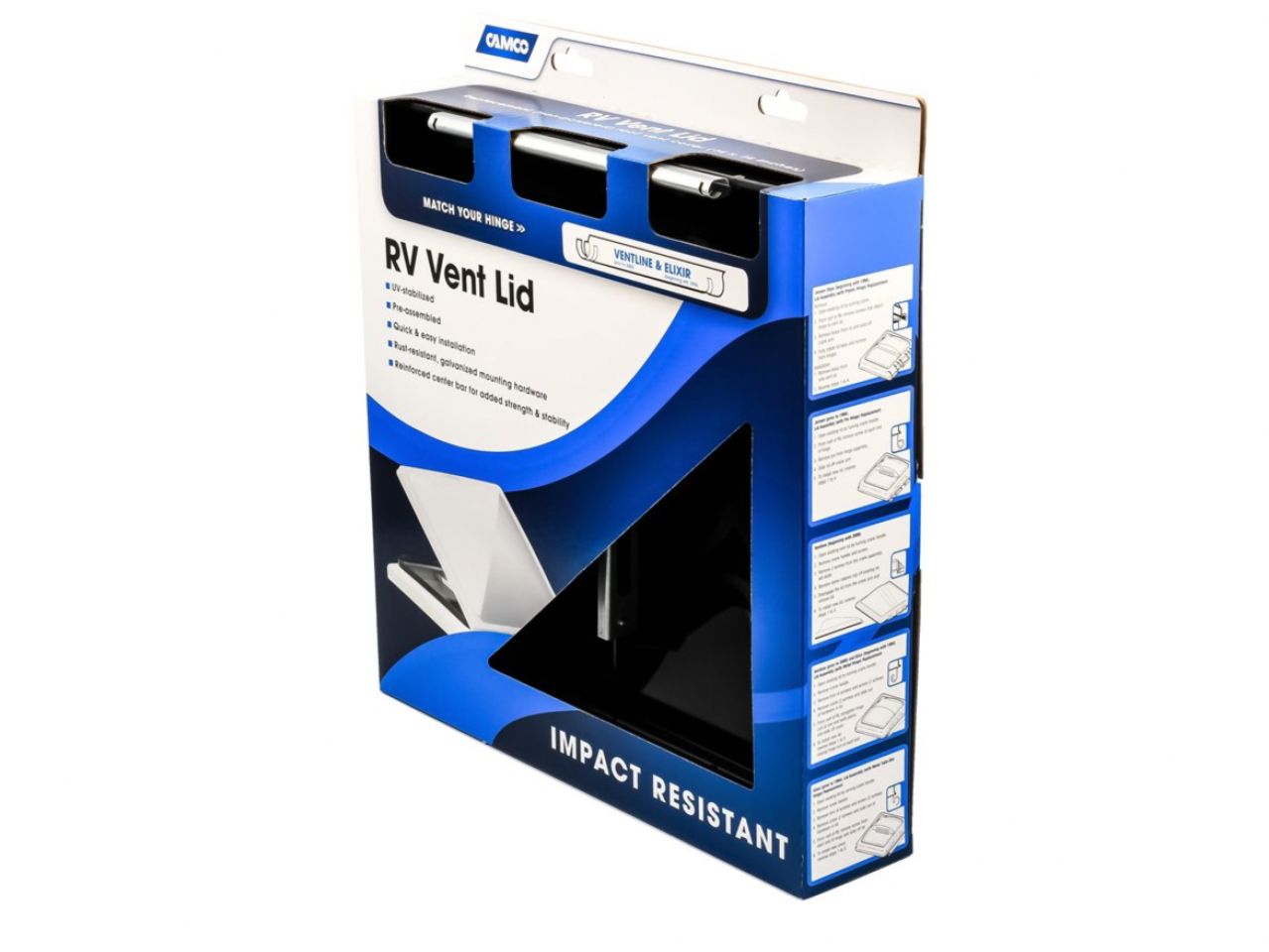 Camco Polypropylene Vent Lid Smoke Bilingual