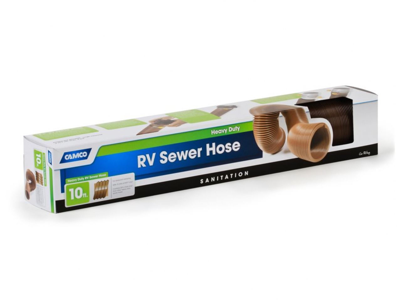 Camco Heavy Duty RV Sewer Hose - Hose - 10'