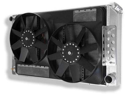 Flexalite Extruded Core Radiator and Dual Electric Fans 1968-1972 Chevelle