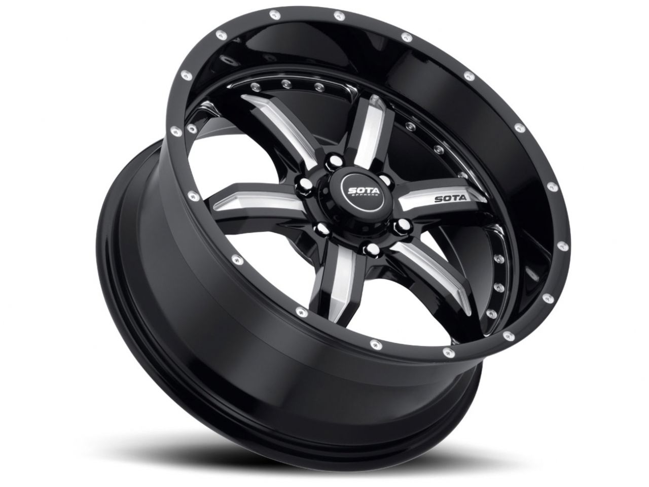 SOTA Offroad SPYK 6 Lug 20x9 Death Metal