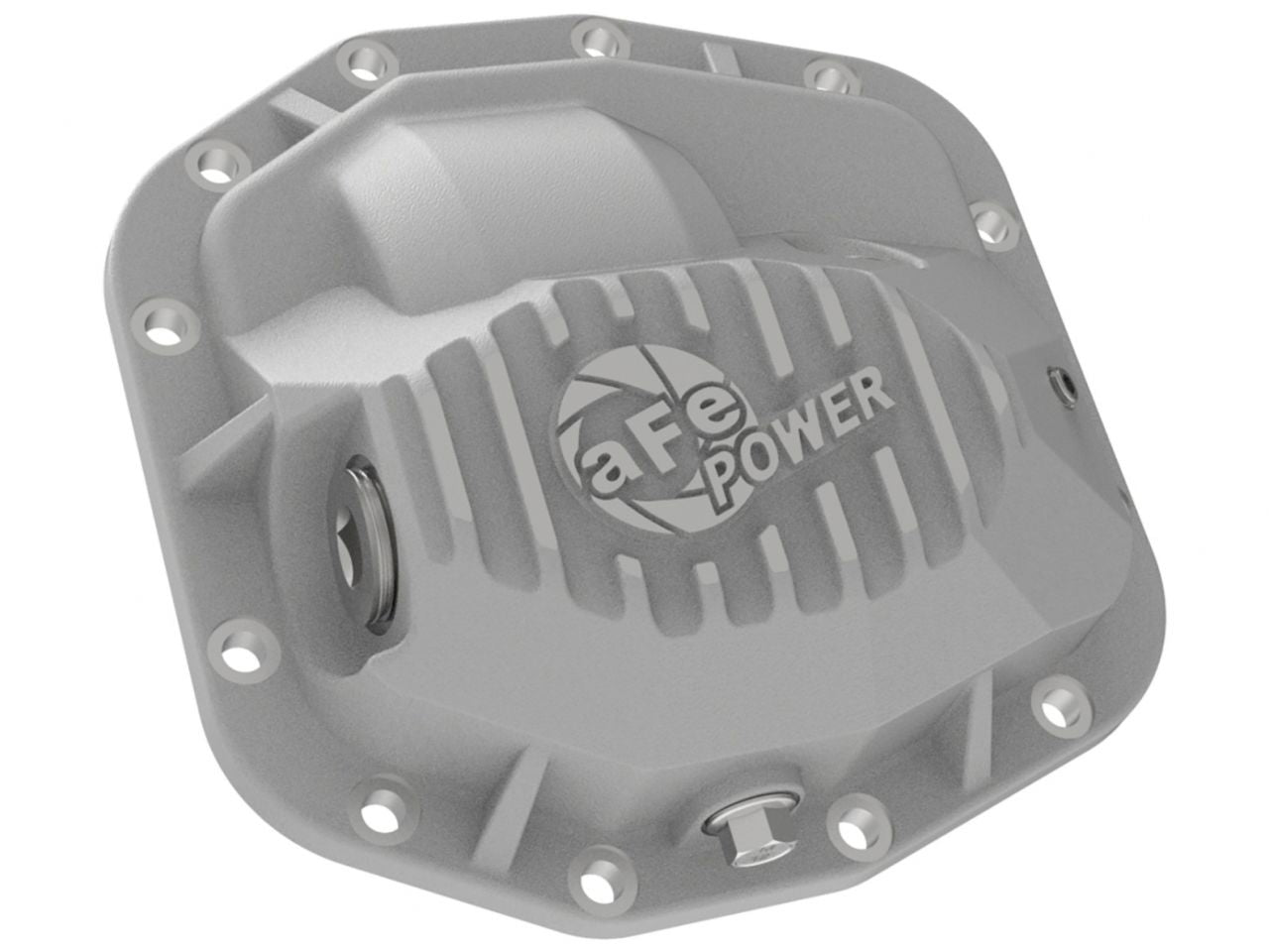 aFe Street Series Front Differential Cover Raw (Dana M186) Jeep Wrangler