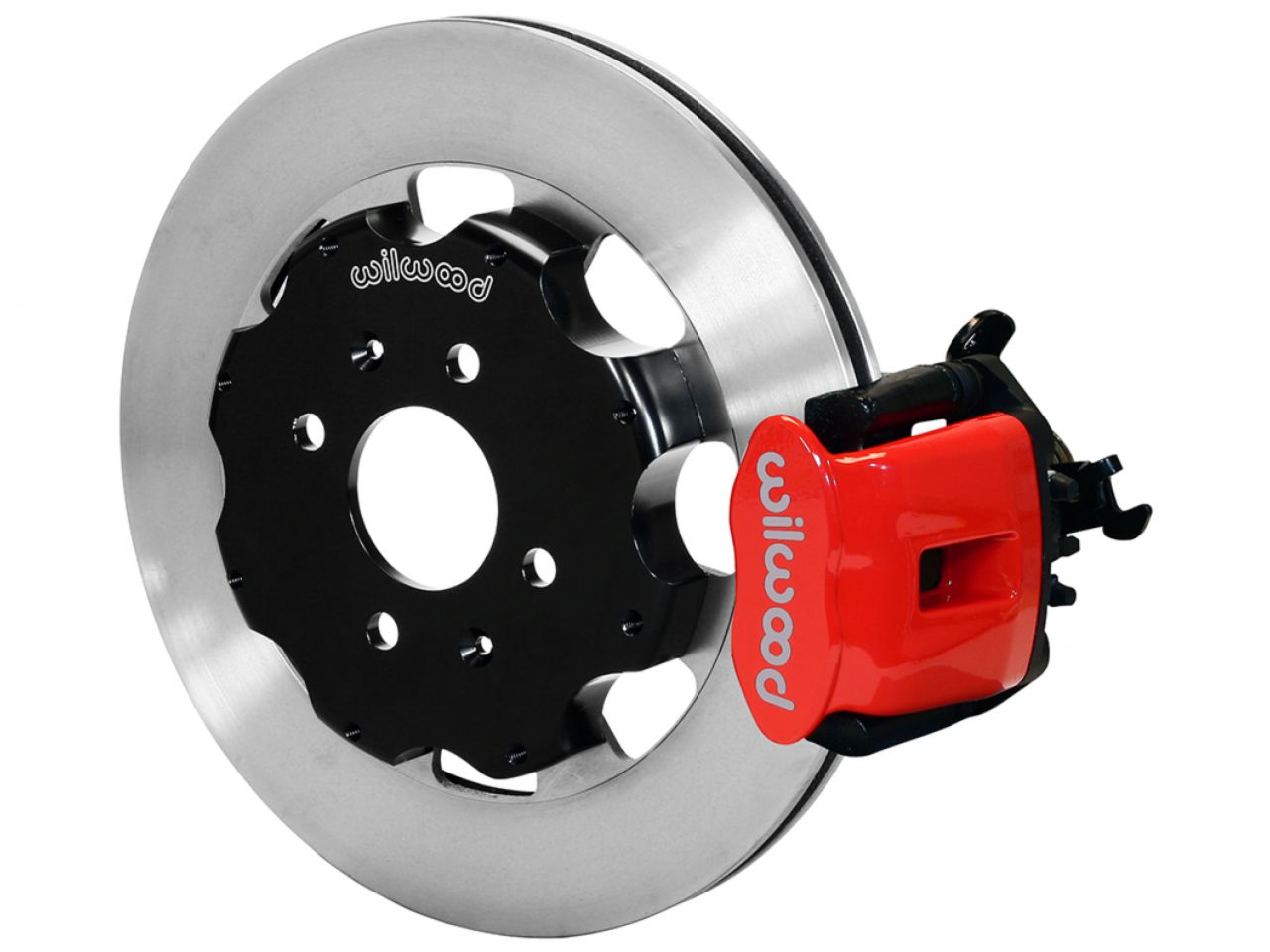 Wilwood CPB Rear Kit, 12.19", Red, Civic / Integra Disc 2.39 Hub Offset