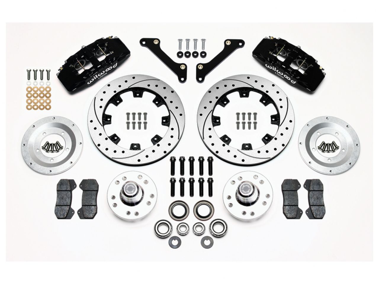 Wilwood DP6A Front Hub Kit, 12.19", Drilled, 79-81 Camaro