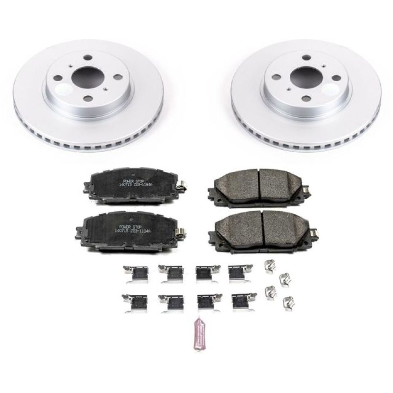 PowerStop PSB Z17 Evolution Coated Kit Brakes, Rotors & Pads Brake Kits - Performance Blank main image