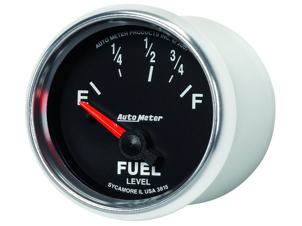 Autometer Gauge,Fuel Level,2 1/16", 73E to 10F, Elec,GS