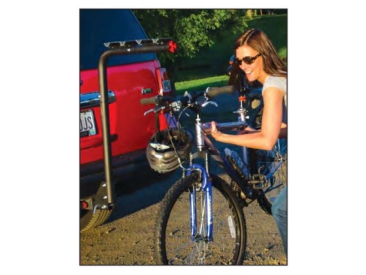 Husky Towing Hitch Mounted 2 Bike Rack