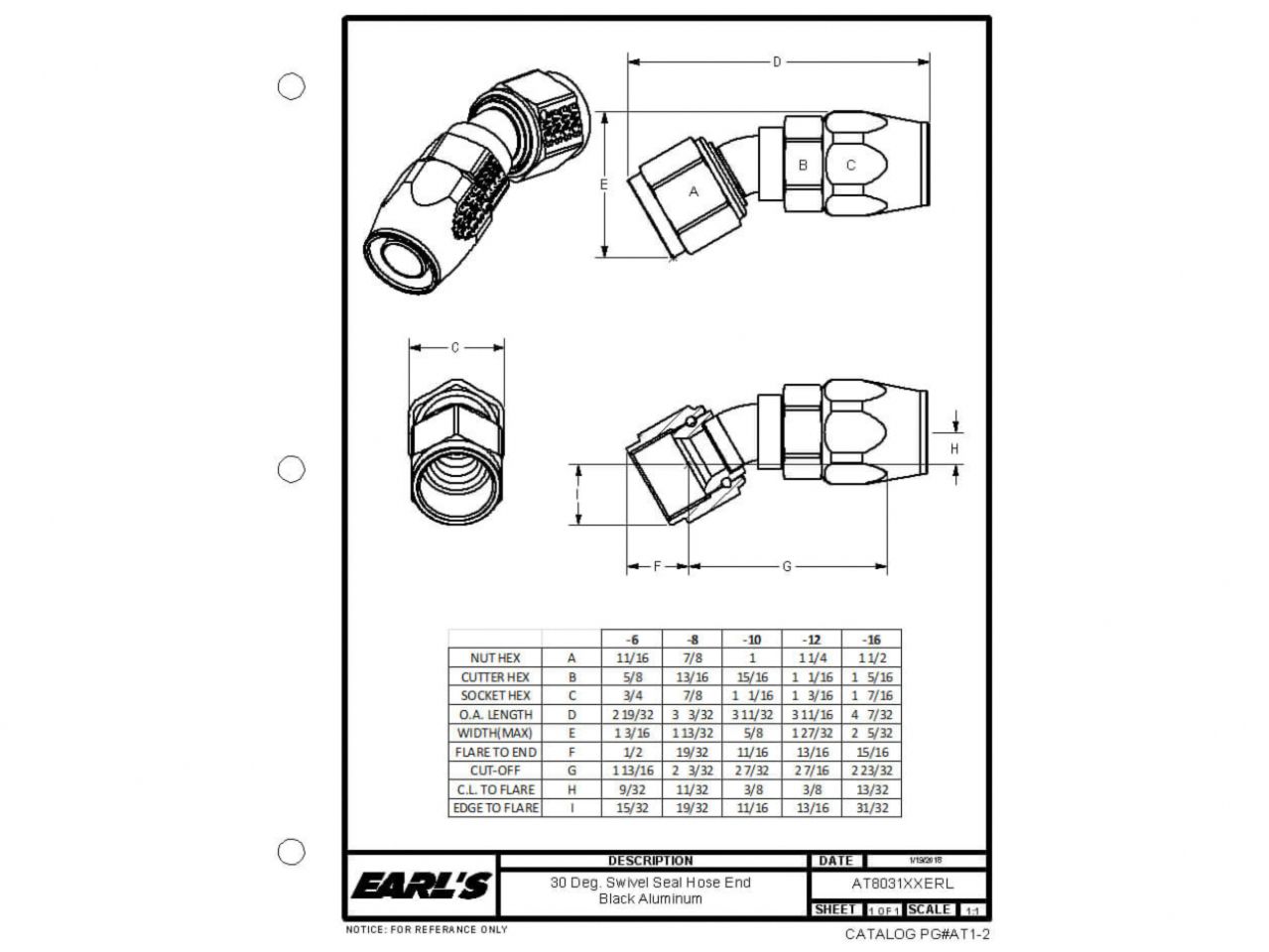 Earl's -6 30 Tube AN-Tuff S-Seal