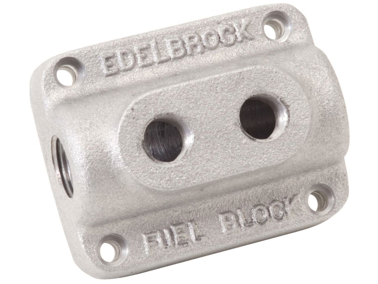 Edelbrock Fuel Block, Dual Carburetor, As Cast