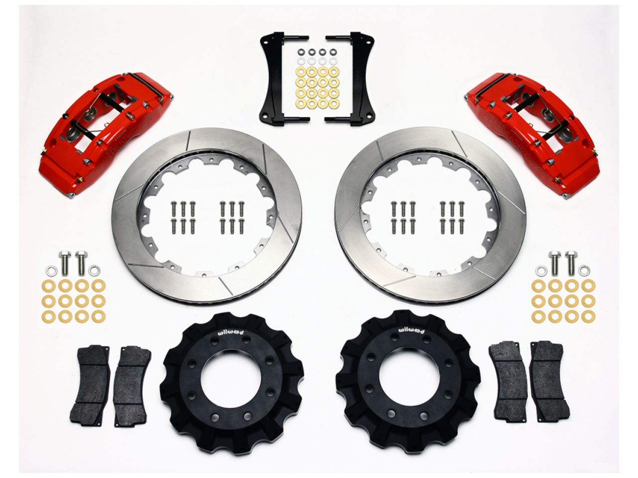 Wilwood TC6R Front Kit,16.00",Red,1999-2014 GM Truck/SUV 1500