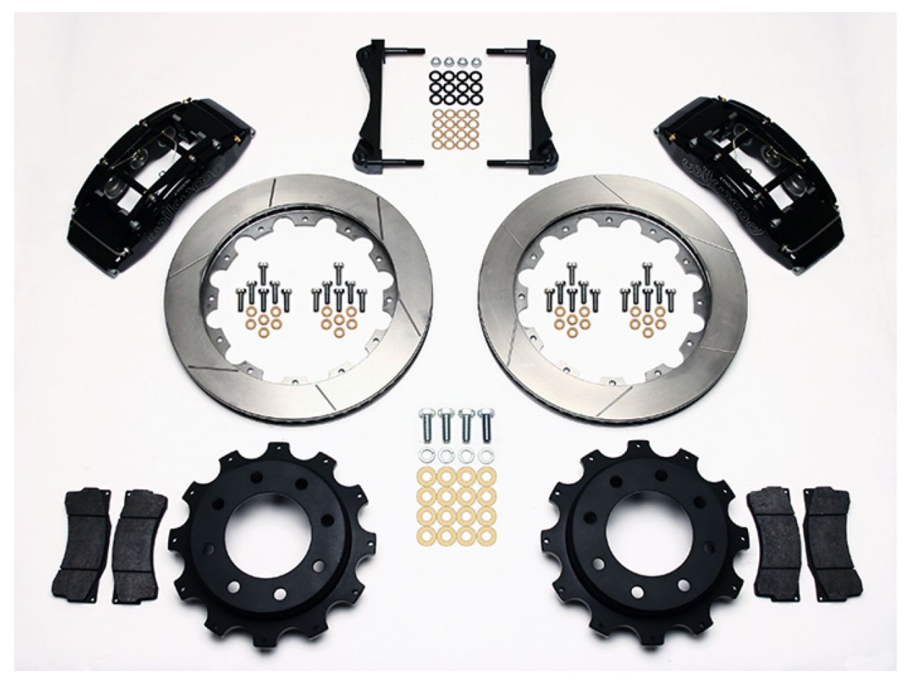 Wilwood TC6R Rear Kit,16.00",1999-2010 GM H2/2500 4.63 Cntr