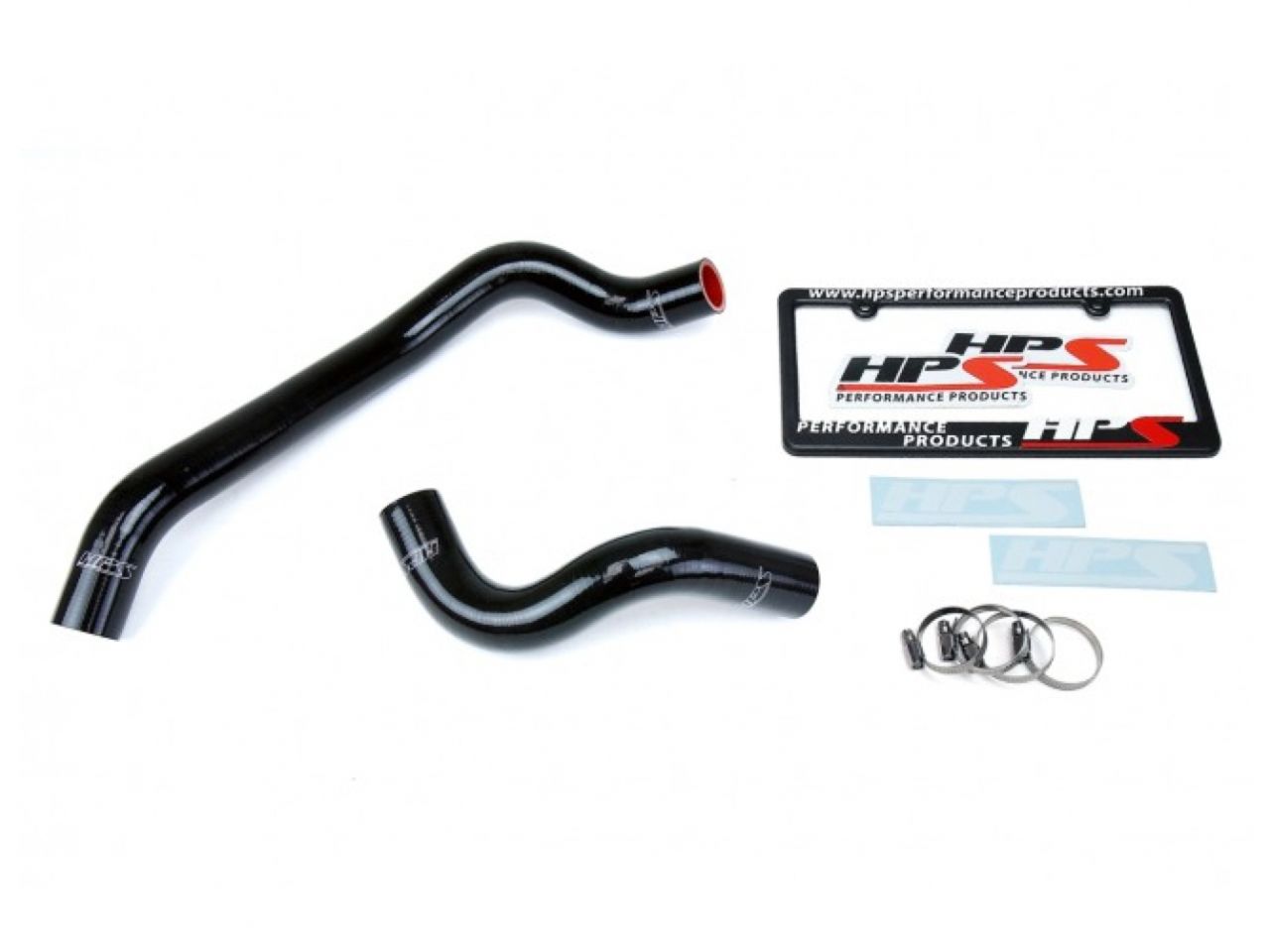 HPS Reinforced Black Silicone Radiator Hose Kit Coolant Toyota 10-18 4Runner 4.0L V6