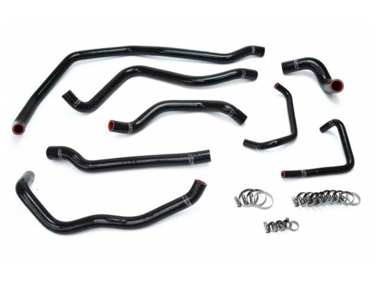 HPS Black Reinforced Silicone Radiator Hose Kit Coolant Polaris 14-18 RZR XP 1000