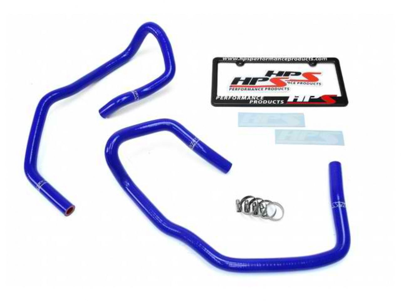 HPS Blue Reinforced Silicone Heater Hose Kit Coolant Toyota 10-17 4Runner 4.0L V6