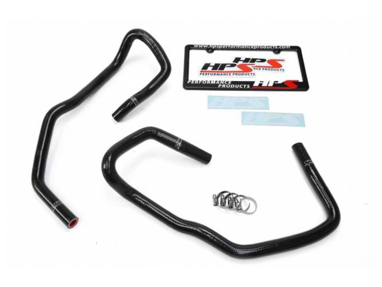 HPS Black Reinforced Silicone Heater Hose Kit Coolant Toyota 10-17 4Runner 4.0L V6