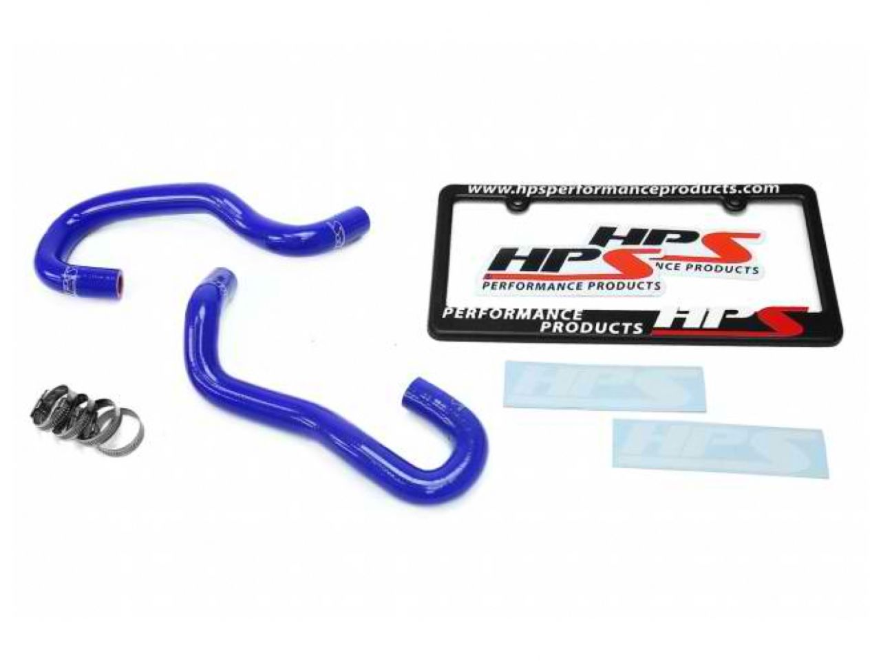 HPS Blue Reinforced Silicone Heater Hose Kit Coolant Toyota 07-10 Tundra 4.0L V6