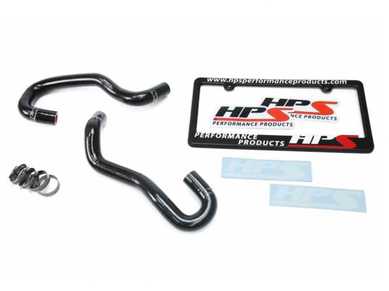 HPS Black Reinforced Silicone Heater Hose Kit Coolant Toyota 07-10 Tundra 4.0L V6