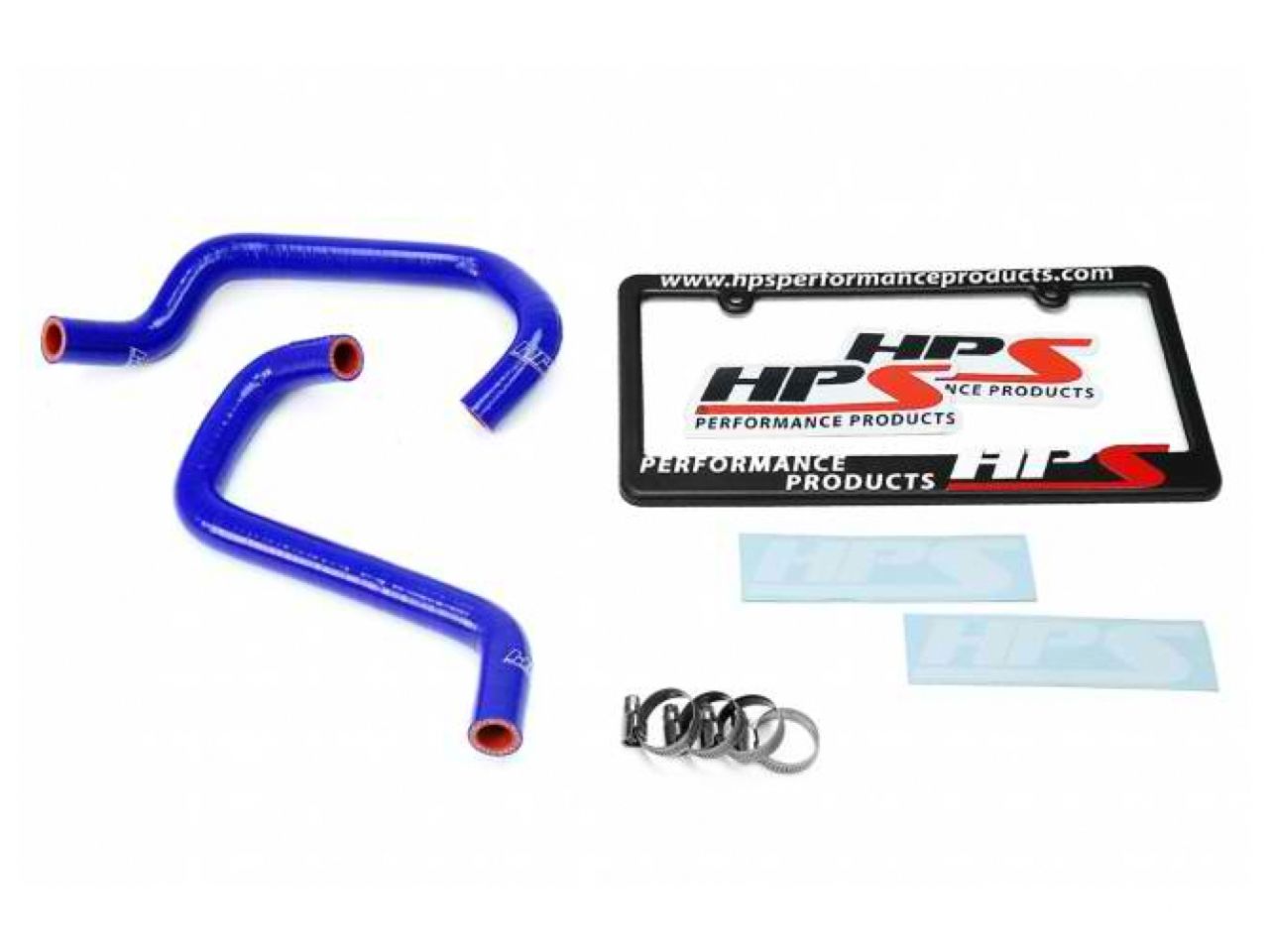 HPS Blue Reinforced Silicone Heater Hose Kit Coolant Toyota 11-15 Tundra 4.0L V6