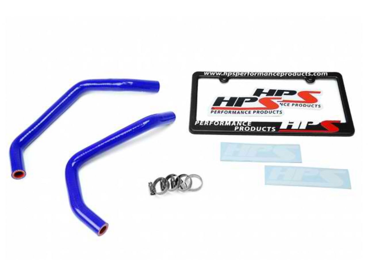 HPS Blue Reinforced Silicone Heater Hose Kit Coolant Toyota 07-11 Tundra 5.7L V8