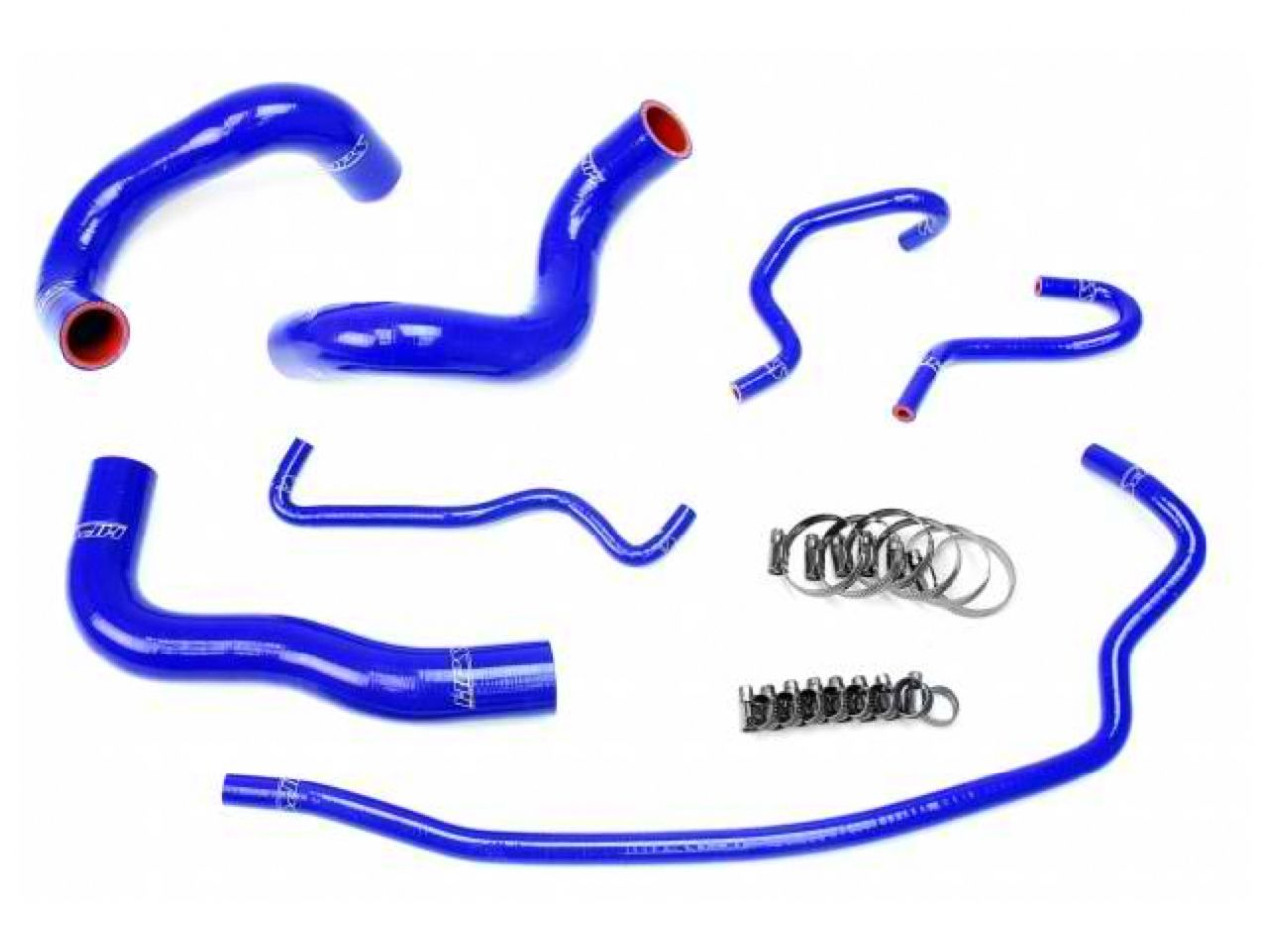 HPS Blue Reinforced Silicone Radiator Hose Kit Coolant Toyota 14-18 Corolla 1.8L