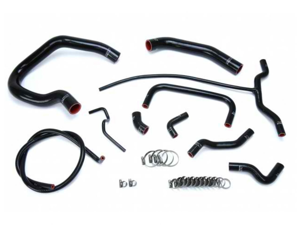 HPS Reinforced Black Silicone Radiator + Heater Hose Kit Coolant Ford 04-11 Ranger 4.0L V6