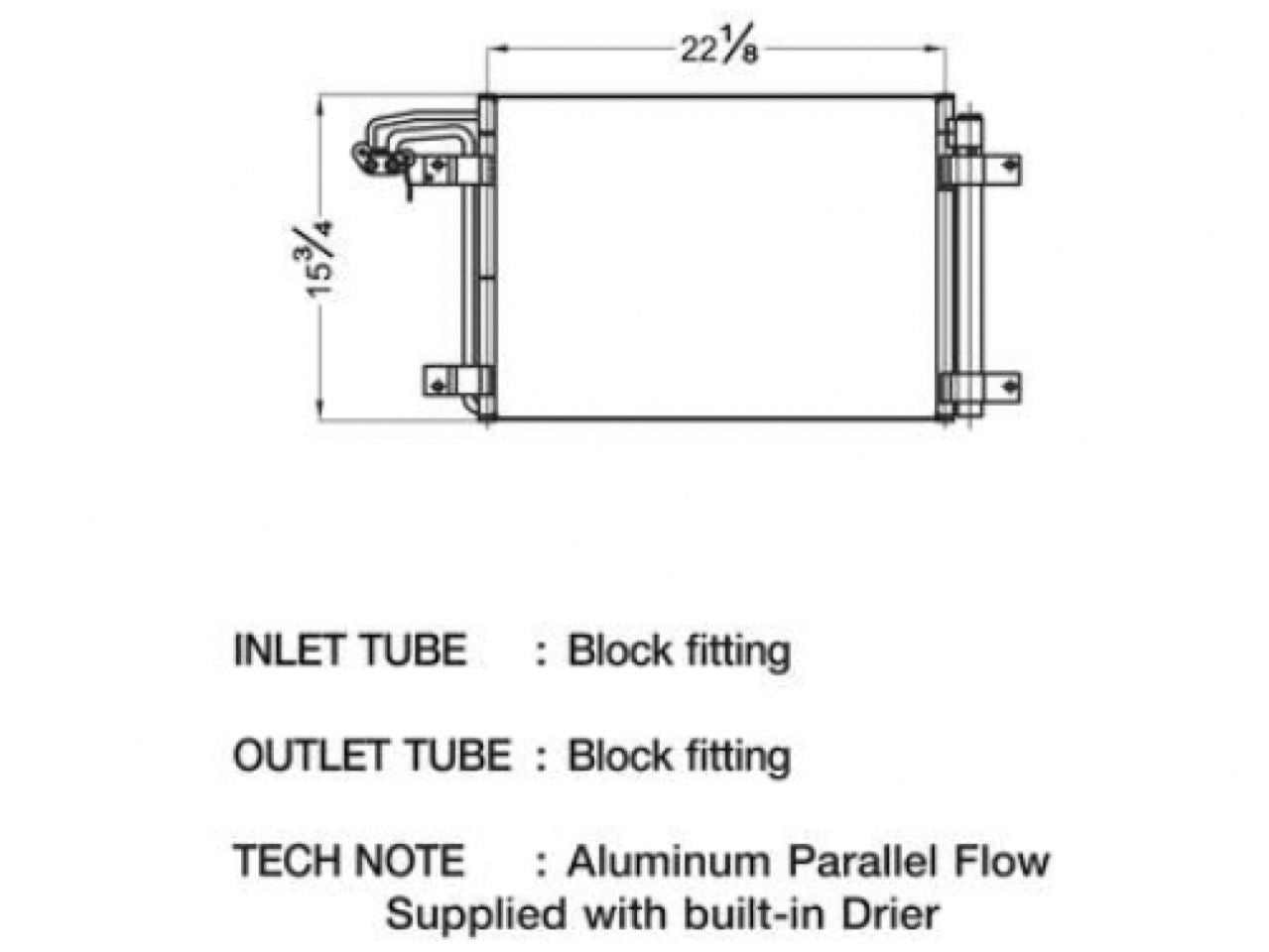 CSF Volkswagen Jetta;A/C Condenser