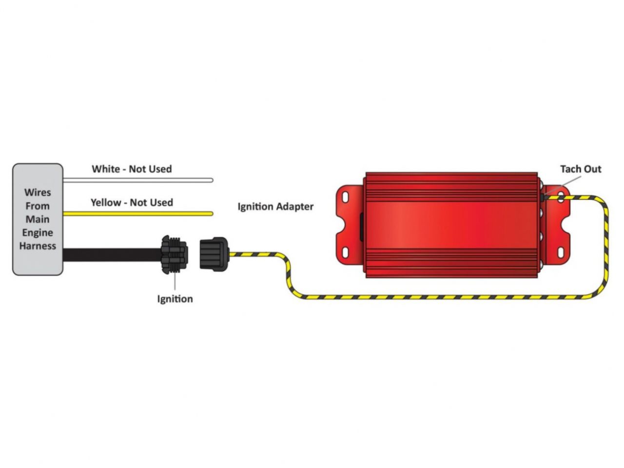 Holley Tach Input Ignition Adapter