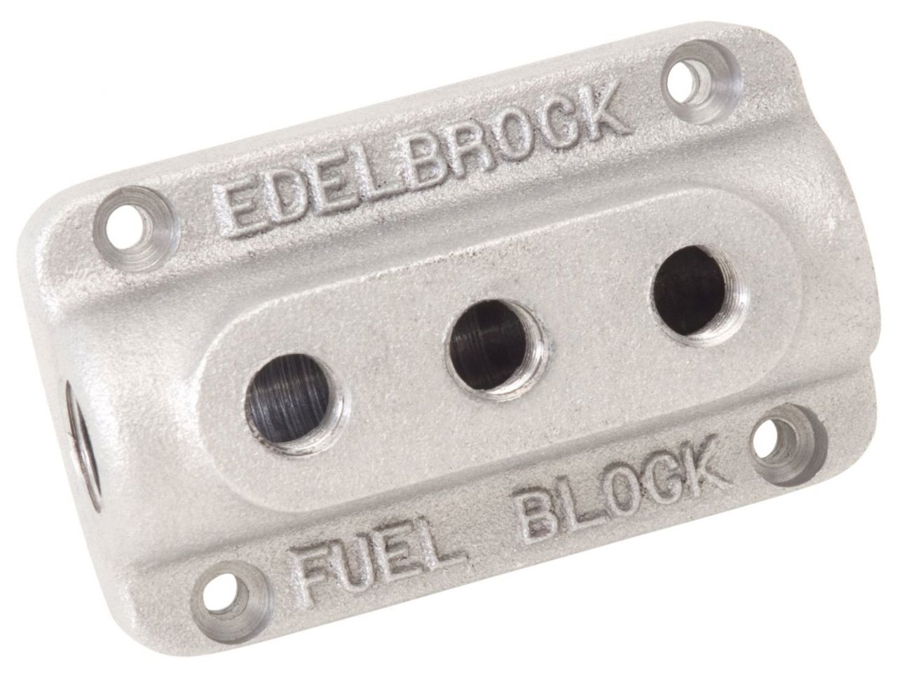 Edelbrock Triple Outlet Fuel Block Kit