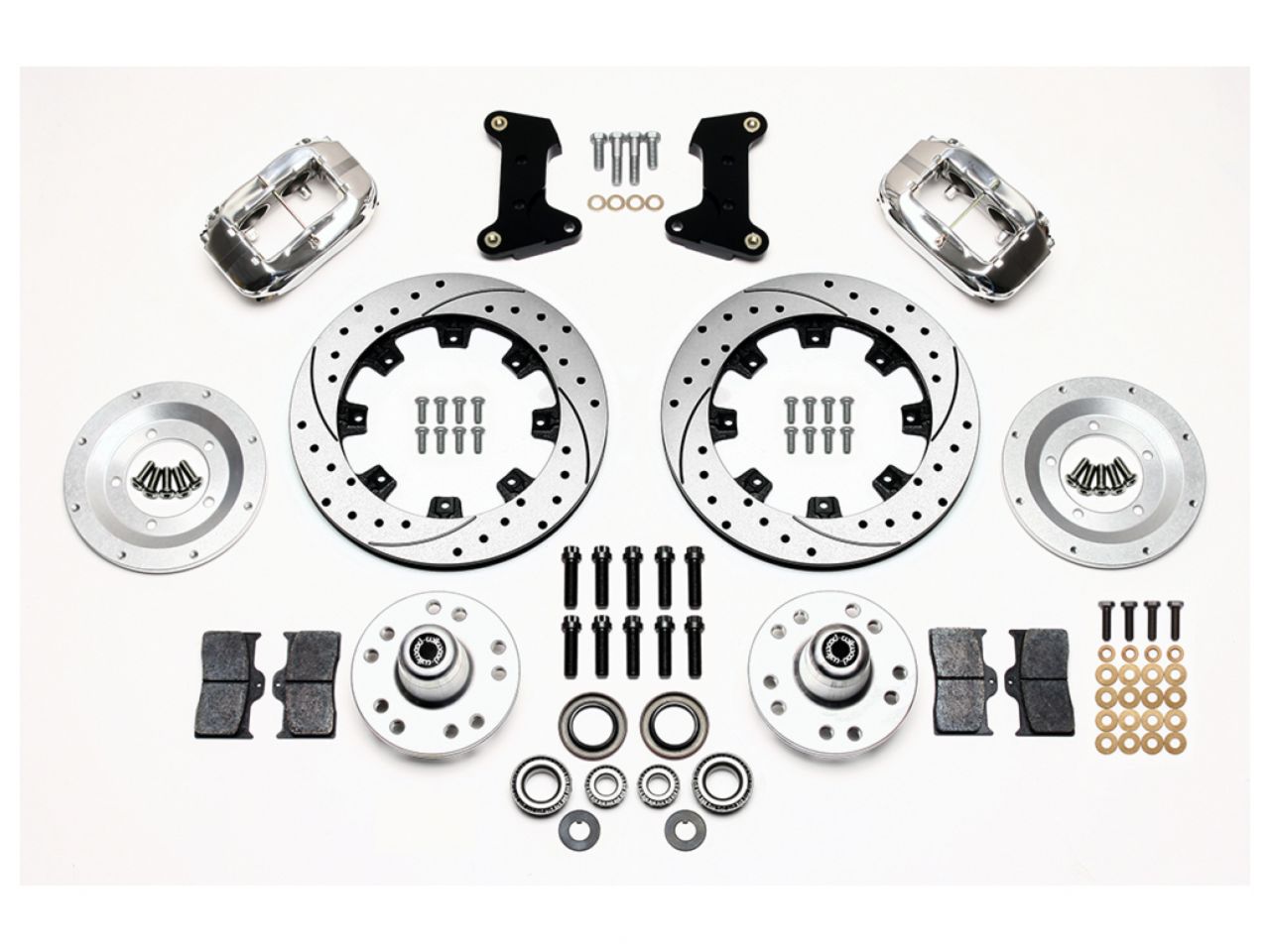 Wilwood FDL Front Kit,12.19",Drilled,Polished 74-80 Pinto/Mustang II Disc