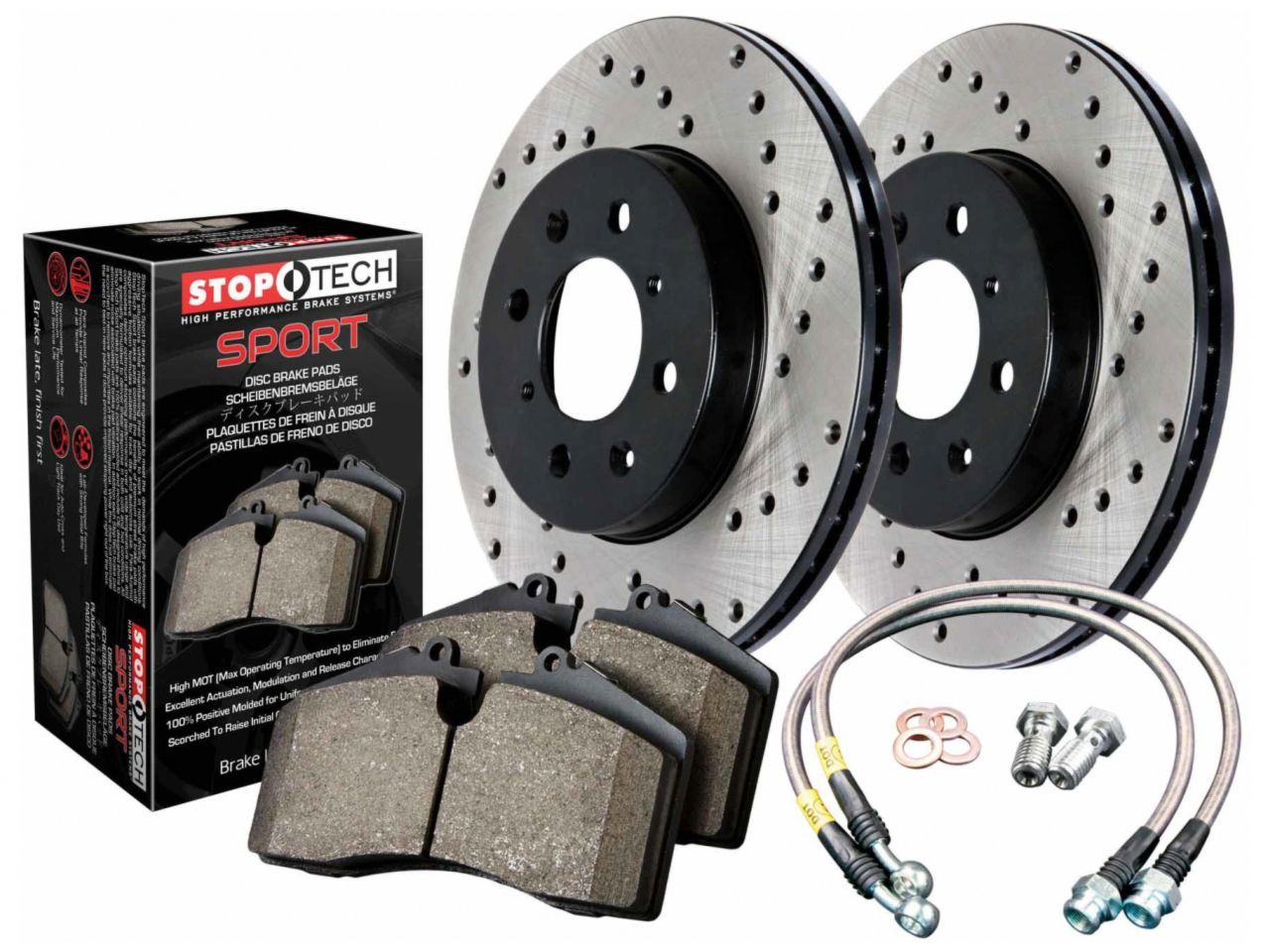 StopTech Rotor and Pad Kits 939.33538 Item Image